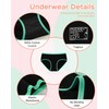 INNERSY Girls Cotton Underwear Teen Comfortable Panties Size 8-16 Briefs