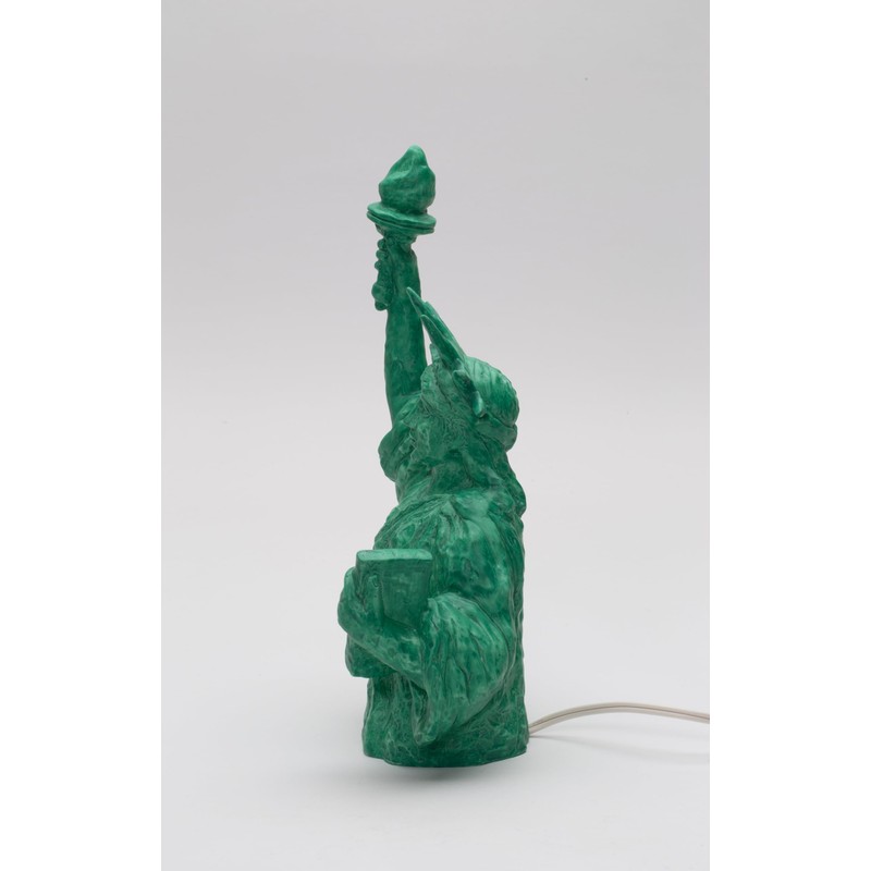 Cosmos Gifts Fine Porcelain Statue of Liberty Tabletop Night Light