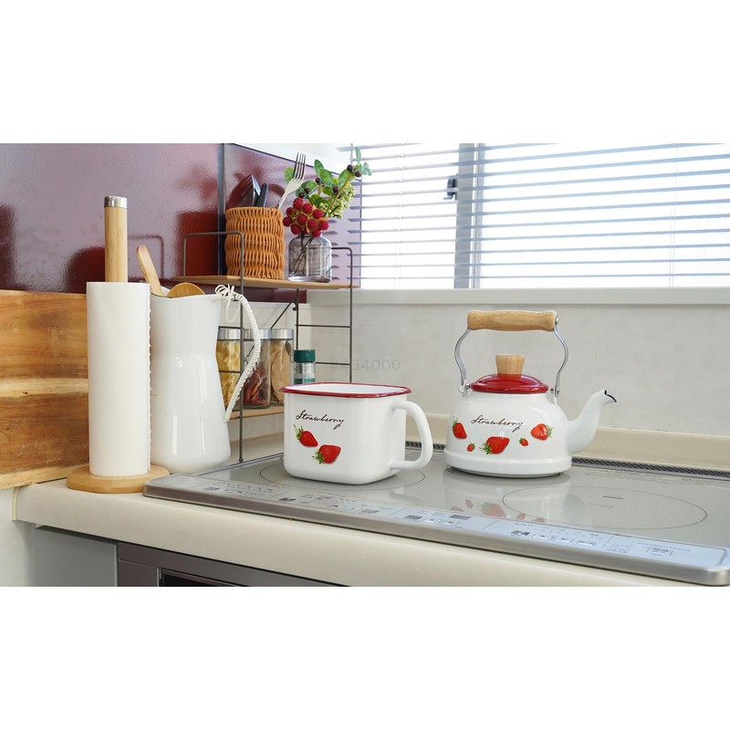 Fuji Hollow Strawberry Kettle, 0.4 fl oz (1.6 L) STB-1.6K