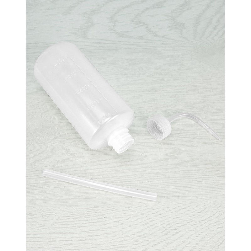 QWORK® 1 Packs 500 ml Wash Bottle, Plastic Squeeze Bottle,