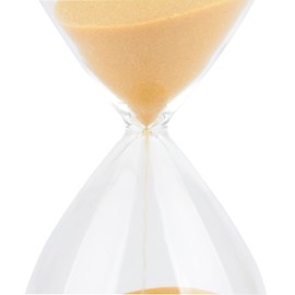 Hourglass, HoveBeaty Hand-Blown Sand Timer Set for Time Management 15 Minutes Durable Glass Construction (15 min, Champagne)
