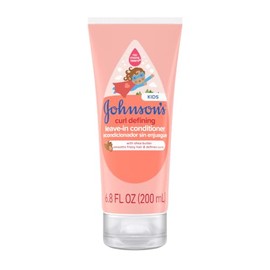 Johnson's Baby Curl Defining Tear-free Kids Leave-in Shea Butter Conditioner, 6.8 fl. oz.