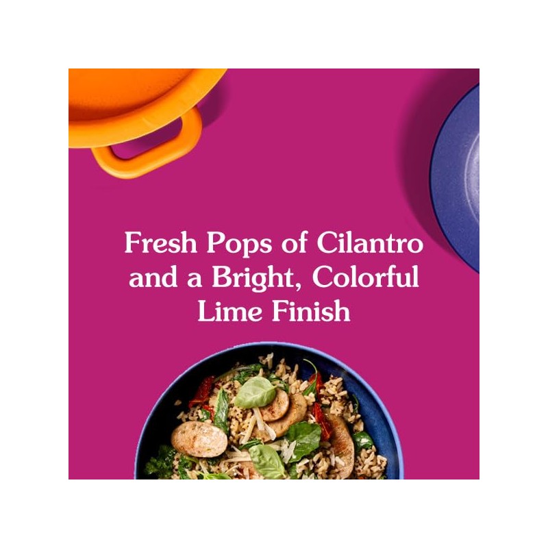 BEN'S ORIGINAL READY RICE Cilantro Lime Flavored Family Size Rice,