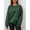 MSBESYOR Women’s Oversized Sweatshirt Crewneck Pullover Top Casual Drop Shoulder