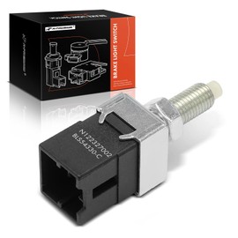 A-Premium Brake Light Switch Lamp Compatible with Honda CR-V CRV 1997-2001, Civic 1996-2000, Prelude 1997-2001 & Acura RL 1996-2003, EL 1997-2000, 4 Pins, Replace# 36750A04003, 36750S04003