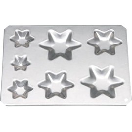 Tiger Crown Muffin Pan, Green, 7.4 x 10.7 x 1.2 inches (189 x 272 x 31 mm), G.Muffin Pan Pan, 6 Piece, Steel, Fluororesin 2 Coat, 3813