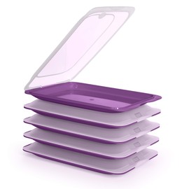 PracticFood Tatay Fresh System - High-Quality Food Storage Boxes, Food Storage Containers for Cold Cuts, Ideal Storage in the Refrigerator, Dimensions 17 x 3.2 x 25.2 cm