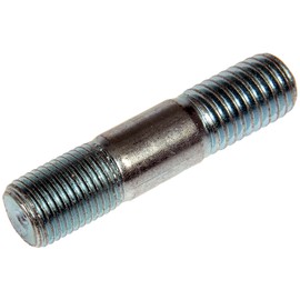 Dorman 610-0471.10 9/16-18, 9/16-12 Double Ended Stud 0.563 in. - Knurl, 2.475 in. Length, 10 Pack