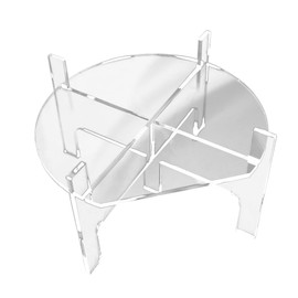 Acrylic Beverage Dispenser Stand, Glass Water Juice Drink Beverage Dispenser Floor Pitcher Stand Base for Parties and Catering Events, Fit Max 9 Inch Diameter of Water Dispenser Glass Drink