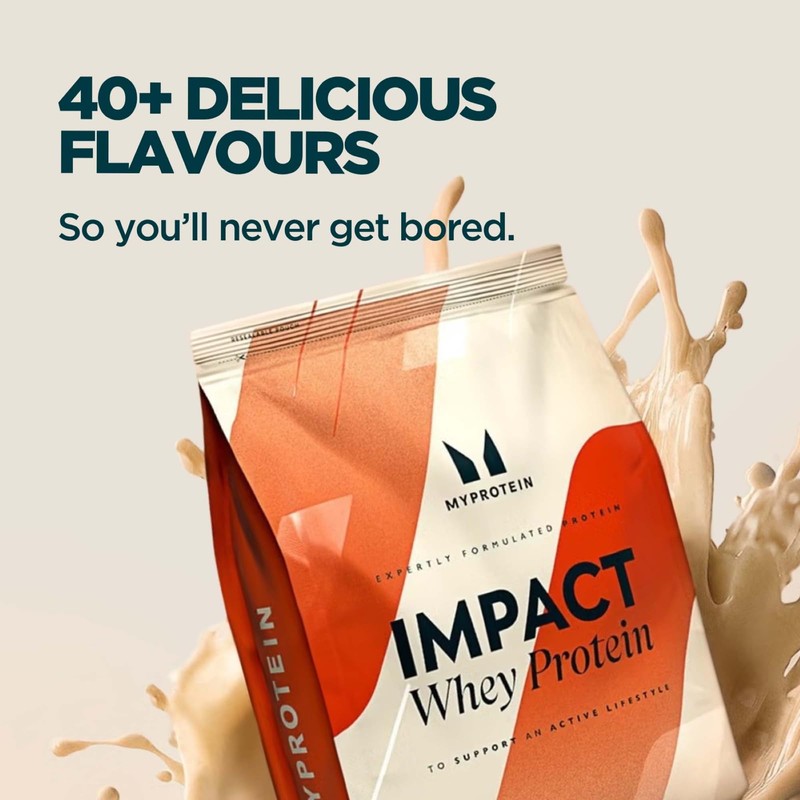 Myprotein Impact Whey Protein Powder | Unflavoured - 30 Servings