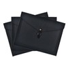 QiXin Black Leather File Folder Letter Size, File Organizer, Important