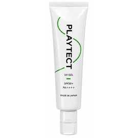 Playtek Golf Sunscreen Men's Lightly Scented Peppermint UV Gel 1.8 oz (50 g) SPF50+ PA+++ for Cycling Outdoor Activities