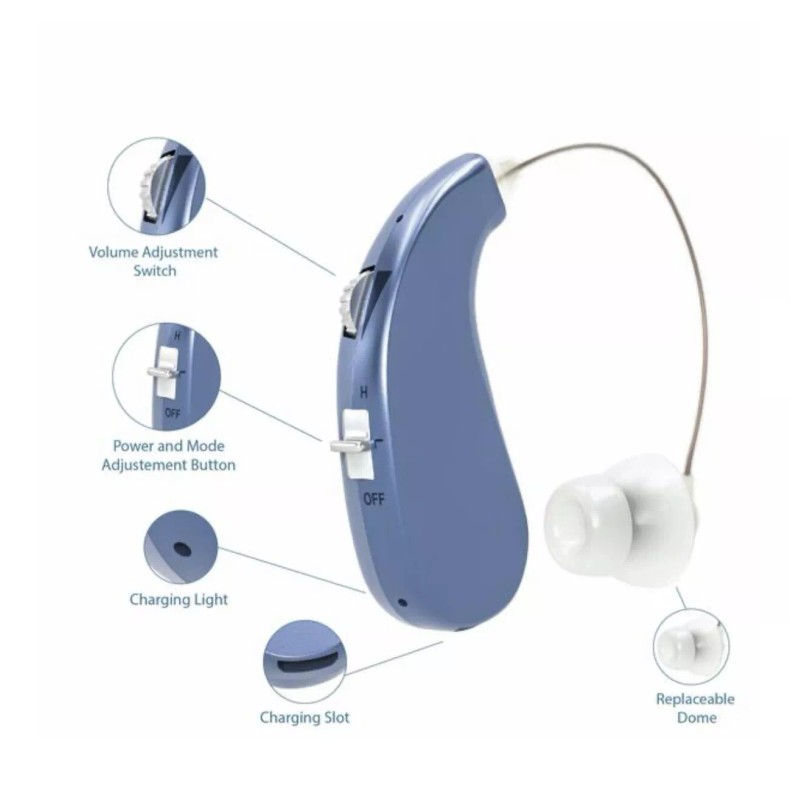 Britzgo Rechargeable Digital Hearing Amplifier Britzgo bha-203