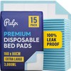 15 x PULP Incontinence Bed Pads 160 x 80cm |