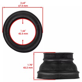 Caltric Carburetor Air Cleaner Joint Intake Boot For Yamaha Banshee 350 YFZ350 1987-2006