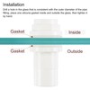 sourcing map 1/2 20mm ID PVC Water Tank Pipe Connector