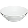 Royal Copenhagen 1016914 White Fluted Deep Plate, 6.7 inches (17