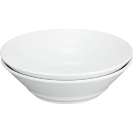 Royal Copenhagen 1016914 White Fluted Deep Plate, 6.7 inches (17 cm), Set of 2, Wedding Gift, Gift