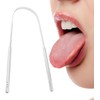 Raspador Lingual de Acero Inoxidable en U para Aliento Fresco