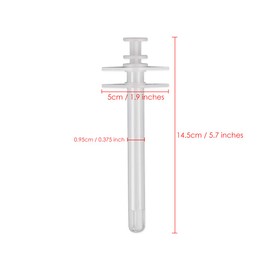 SCSpecial Pet Piller 2 Pieces Plastic Pet Pill Poppers Handy Durable Pet Pill Dispenser Medical Tablets Feeding Tool for Dogs and Large Cats (White Pill Popper 2 Pcs)