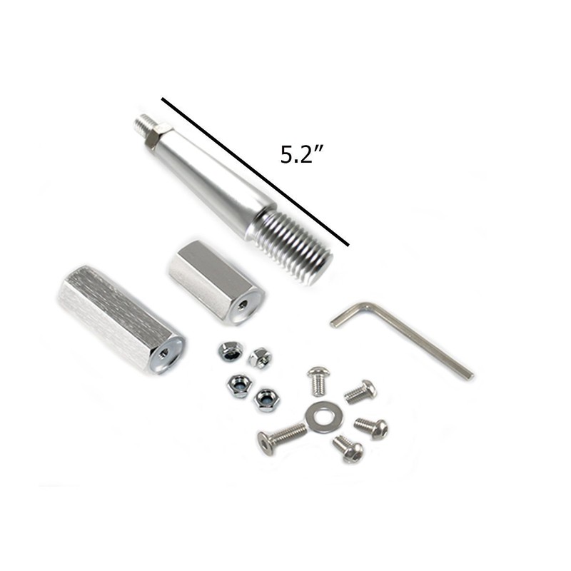 1 Set Front Tow Hook License Plate Bumper Mounting Bracket