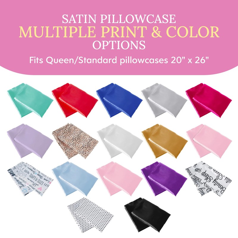 Morning Glamour 2-Pack Signature Box Pillowcases, Pink