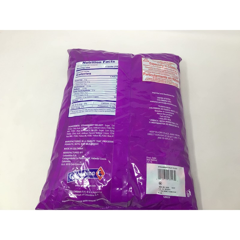 Strawberry Candy Wrapped: 5LB