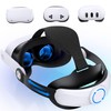 VR Headband Compatible with Quest 3S/Quest 3/Quest 2, Adjustable Comfort