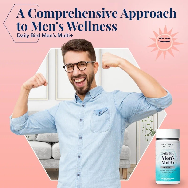 Megafood Multivitamínico Avanzado Hombres 60 Tabletas