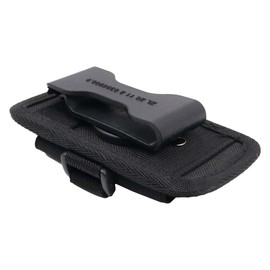 Tiardey Tactical torch pouch Torch Holder Torch Bag with 360 Degree Rotating Clip Belt Torch Cover Hunting Bags