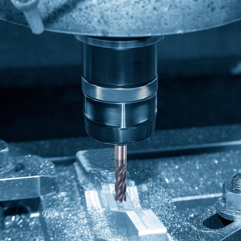QUARKZMAN 2 Pieces Milling Cutter 5/16 Inch x 1-1/4 Inch