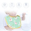3Pcs Insular Baby Cotton Bibs Cotton Cartoon Print Pattern Eating