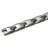 Black Tungsten Carbide Men's Link Bracelet 9.25"