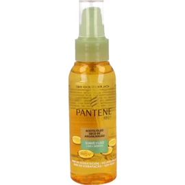 Pantene Argan Infused Hair Oil for Dry and Damaged, Smooth and Sleek Hair Treatment With Argan Oil, Leave in Conditioner for Curly Hair, Anti Frizz Hair Serum Curly Hair Products, 100 ml