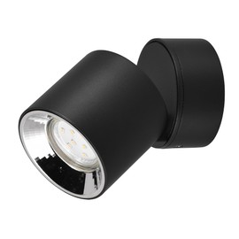 Trio Leuchten Guayana 651000132 Recessed and Surface-Mounted Light Metal Black Matt Excl. 1x GU10