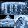 Hezbjiti LED Icicle Lights, 400 LED 32.8 FT 8 Modes