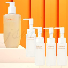 Sulwhasoo 설화수 순행 클렌징폼 200ml + 설화수 순행 오일 200ml(50ml x 4개입) 세트 Suwhasoo Gentle Cleansing Foam 200ml + Suwhasoo Gentle Oil 200ml(50ml x 4ea) Set