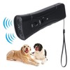 Dog Repeller Dual Sensor Ultrasound LED Light Laser Dog Deterrent