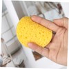 TEHAUX 30pcs Facial Cleansing Sponges Round Makeup Removing Face Sponges