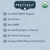 Organic Positively Tea Company, Açaí White Tea, Loose Leaf, 4