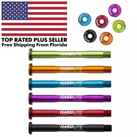 HardLite front thru axle CX Gravel - E-Thru Road Cyclocross 12mm x 125mm - Orange