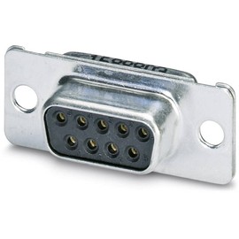 Phoenix 1688803 Connector (D-SUB 9, Black, Metallic, Steel, Tin, 125 V, 5A