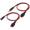 HCFeng 14AWG DC 5521Male/Female Power Plug to an-der-Son Cable 45A