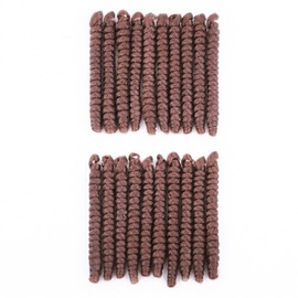 Haolocs 3 Packs Saniay Curl Crochet Braids Short Crochet Braiding Bouncy Twist Spiral Curls Jamaican Twist Hair Extensions 20 Strands/Pack (30, 6 * 20 inch)