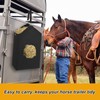 Yoojahow 4 Pcs Hay Feeder for Goat, Horse Hay Bags