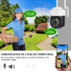 Zinker Camara Seguridad Exterior Alexa y/o Google Home Wifi Full