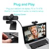 TECHFUN HD Webcam (1080P/30fps) for PC With Microphone, Plug &