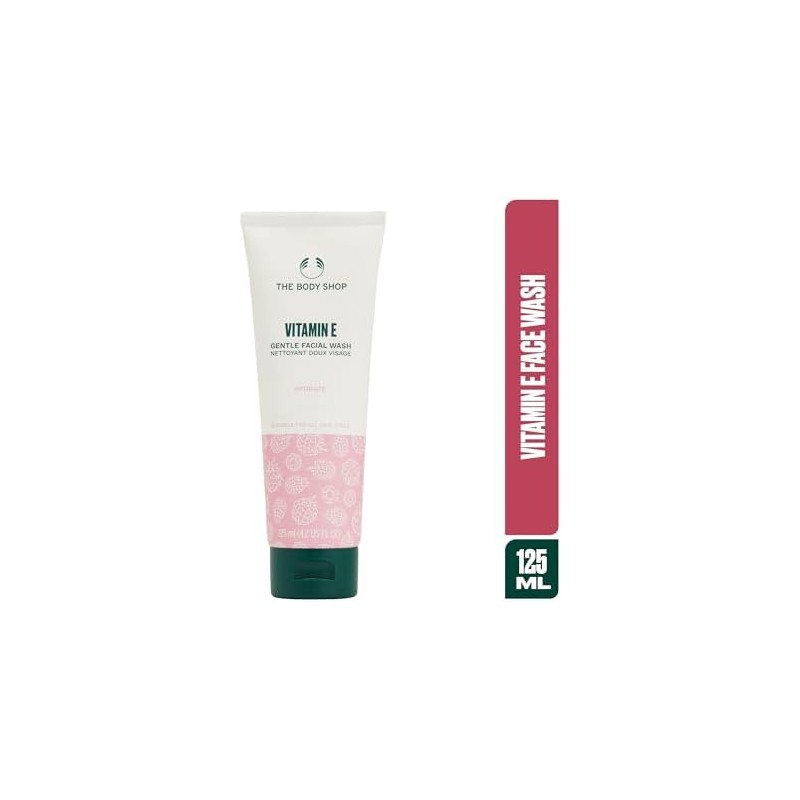 The Body Shop Vitamina E - Lavado facial suave, 4.2