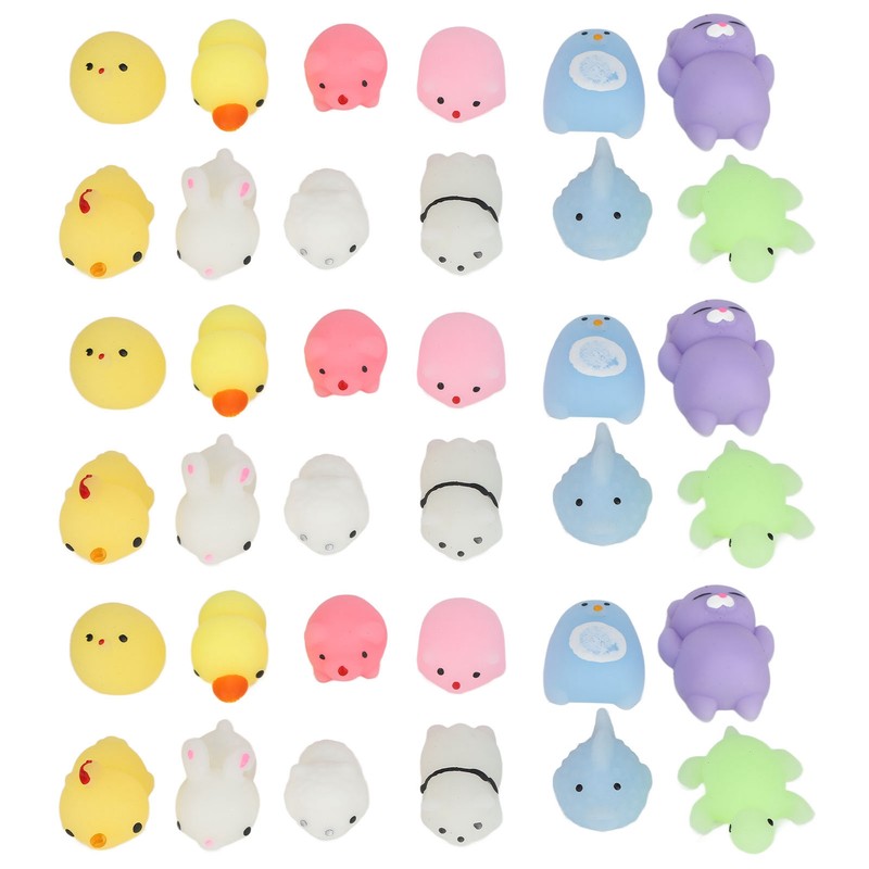Squeeze Decompression Toys Cartoon Soft Cute Mini Animals Children Pinch