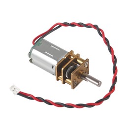 DIANN 10pcs Mini Micro N20 Gear Motor DC 3V-6V Slow Speed Full Metal Gearbox Motor with 1.25mm 2 Pin Connector for DIY Robot Car